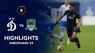 Highlights Dynamo vs FC Krasnodar (1-1) | RPL 2018/19