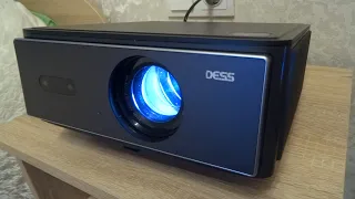 DESS C4 PRO - новый бюджетный FullHD Android проектор WiFi6, Ethernet,SPDIF автоматическая настройка