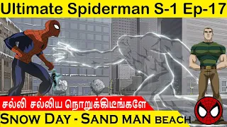 Ultimate spiderman Tamil season 1 episode 17 | Snow day | #ultimatespiderman #spiderman #sandman