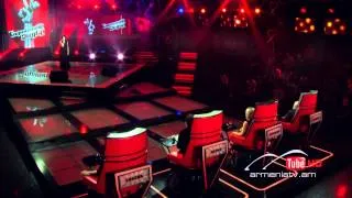 Elen Sargsyan,Russian Roulette by Rihanna  The Voice Of Armenia - Blind Auditions - Season 2