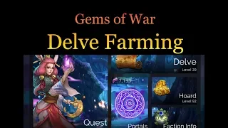 Delve Farming - Gems of War