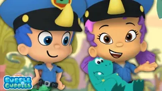 Bubble Guppies Oona And Gill Rescue A Scared Baby Dinosaur 🦖 | Bubble Guppies