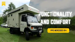 1995 Mercedes 814 4x4 - Functionality, Comfort & Adventure ready