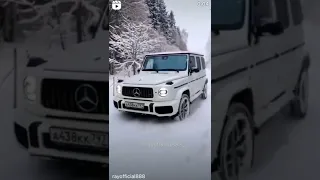 #gwagon #mercedes #snow #mountains #canada #shorts