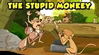 The Stupid Monkey (बेवकूफ बंदर) | Funny Animated Hindi Stories For Kids | Tales Of Panchatantra