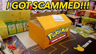 THIS WAS THE WEIRDEST SCAM I'VE EVER SEEN!!! | POKÉMON CELEBRATIONS OPENING