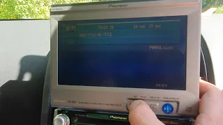 Pioneer AVH-P6400CD with AVIC-800DVD Navi unit test.