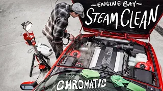 The Safest Way To Deep Clean Your Engine Bay - BMW E34 Touring Baby