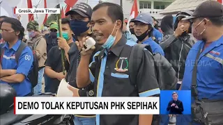 Demo Tolak Keputusan PHK Sepihak | REDAKSI SORE (05/01/21)