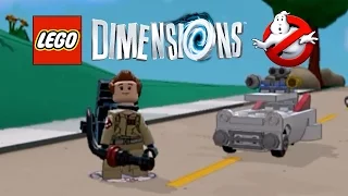 LEGO Dimensions Ghostbusters Peter Venkman free roam - First impressions!