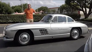 Mercedes-Benz 300SL Gullwing - это культовый спорткар за 1 миллион долларов