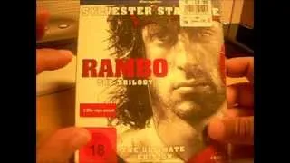 Blu Ray - Rambo Trilogy Unboxing