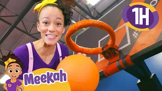 Meekah Visits the Skyzone Indoor Playground!! | 1 HOUR OF MEEKAH! | Educational Videos for Kids