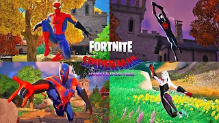 Across The Spider-Verse Squads Match - Fortnite (4K 60FPS) #1 Victory Royale