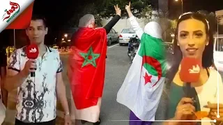 سكان مدينة وجدة يوجهون رسائل مؤثرة للجزائريين بعد التأهل لنهائي الكان