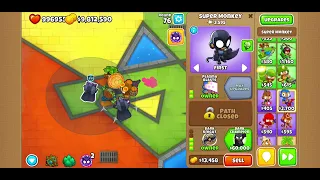 BTD6 - One way to beat Round 76 (Magic Monkeys Only)