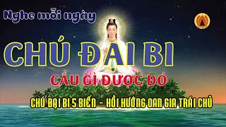 Chú Đại Bi 5 biến - Hồi Hướng Oan Gia Trái Chủ || HT.Thích Trí Thoát (tụng có chữ)