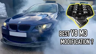 My V8 E92 M3 street car now SCREAMS like a Race Car! Eventuri Carbon Plenum & Intake system