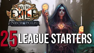 [3.24] 25 Hardcore League Starters For Necropolis League!