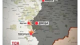 При обстрілі бойовиками позицій сил АТО в Мар'їнці поранені четверо українських військових