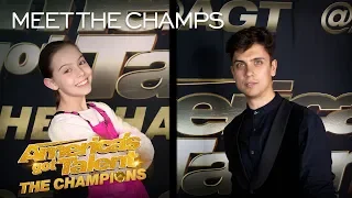 Alexa Lauenburger and Ben Hart Want To Perform For The World! - America's Got Talent: The Champions