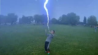 BOY STRUCK BY LIGHTNING THEN HE GAINED SUPERPOWERS!!!