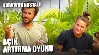 UNUTULMAZ AÇIK ARTIRMA OYUNU! | Survivor Nostalji