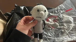 Unboxing a Rare Funko Diary of a Wimpy kid Greg Heffley Plush!