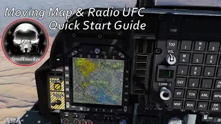 AV-8B NA Harrier II Moving Map & UFC Radio Functionality Quick Start Guide in DCS World 2.5.1!