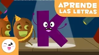 Aprende la letra K con nuestros amigos los kiwis - El abecedario