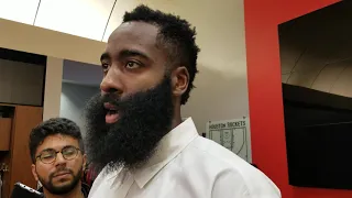 James Harden after Rockets win over Suns