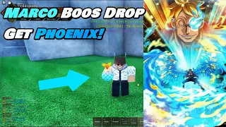 Marco Boss Drop Get Phoenix!  (Fruit battlegrounds)