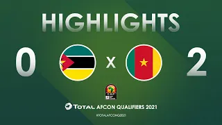 HIGHLIGHTS | Total AFCON Qualifiers 2021 | Round 4 - Group F: Mozambique 0-2 Cameroon