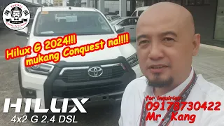 TOYOTA HILUX 4X2 G 2 4 DSL AT 2024 - TOYOTA FAIRVIEW by Mr. Kang