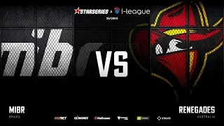 [RU] MIBR vs Renegades | Map 1: Inferno | StarSeries i-League Season 8 Finals