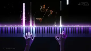 The Batman - Catwoman Theme (Piano/Violin Cover) feat. @MidnightCityMusic