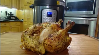 Whole Chicken in the Instant Pot Duo Crisp Air Fryer