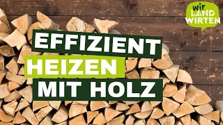 Effizient Heizen mit Holz