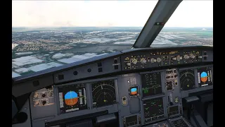 MSFS FBW A32nx  EGKK- EHAM  with VATSIM Realistic ATC