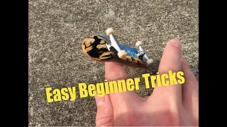 5 Easy Beginner Fingerboard Tricks (Requires No Ollie)