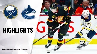 NHL Highlights | Sabres @ Canucks 12/07/19