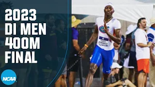 Men's 400m - 2023 NCAA outdoor track and field championships