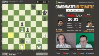 Nakamura - Vachier-Lagrave, game 24, 1+1