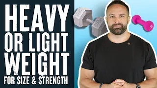 Should You Lift Light or Heavy to Be Big and Strong? | Educational Video | Biolayne