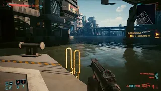 Cyberpunk 2077 Insane water Physics & Graphics on PC. Water Quality fixed. ultra realistic