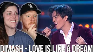 COUPLE React to Dimash - Love is Like a Dream | OB DAVE