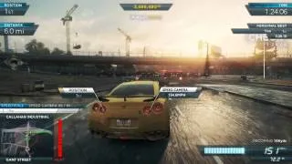 NFS Most Wanted 2012: Fully Modded Pro Nissan R35 GT-R Egoist | Most Wanted List #1