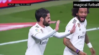 Real madrid vs Huesca 3-2 - highlight 2019