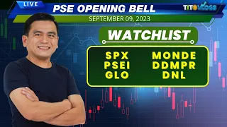 STOCKS REVIEW BY REQUEST | PSE Opening Bell Live September 09, 2023