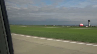 Boeing 737-86N UR-PSN вылет из Харькова 12.V.2017 / take off from Kharkov HRK Ukraine